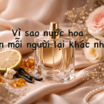 Vì sao nước hoa trên mỗi người lại khác nhau?