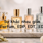 Sự khác nhau giữa Parfum, EDP, EDT, EDC: Hiểu đúng để chọn mùi hương phù hợp nhất