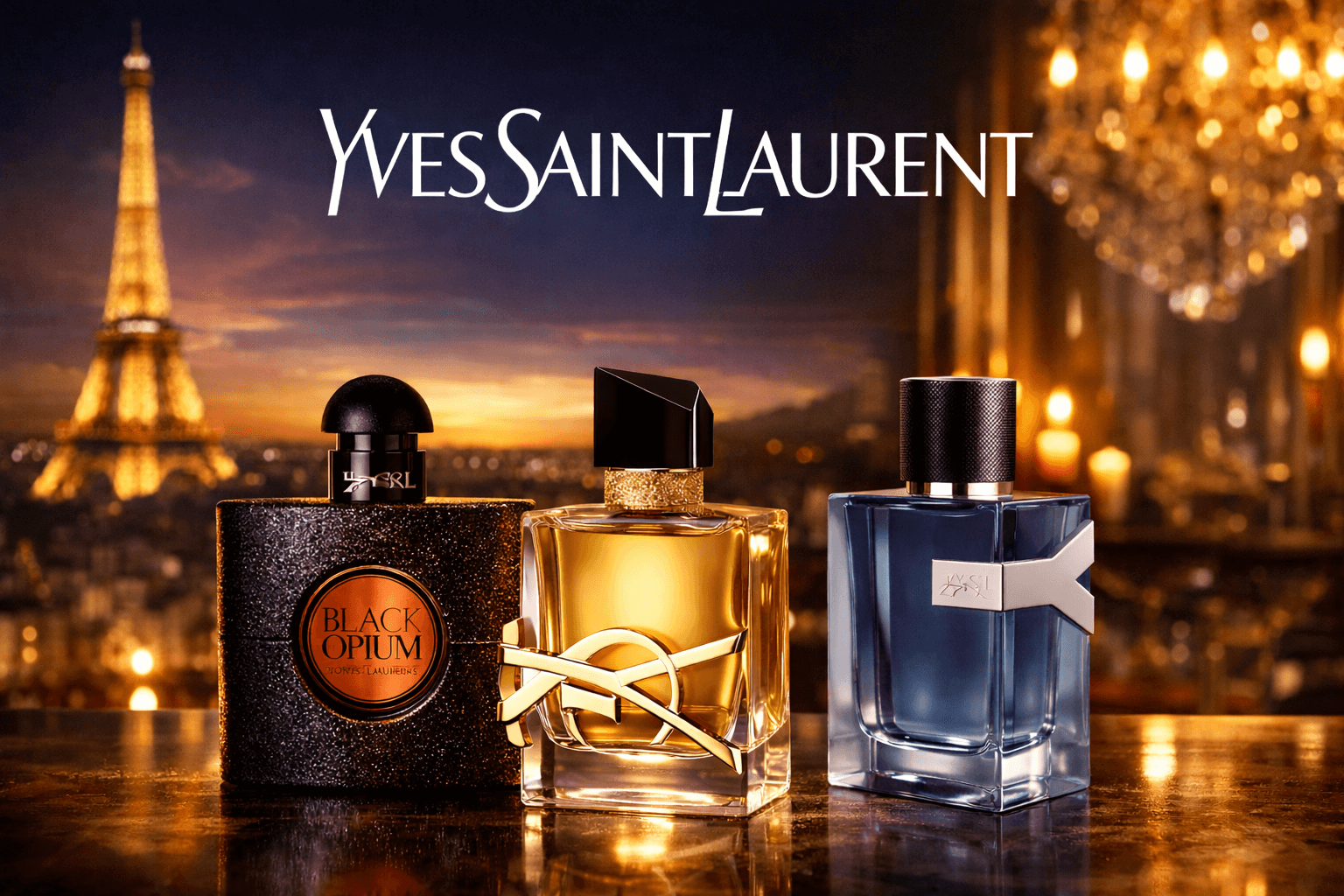 Thương Hiệu Nước Hoa Yves Saint Laurent (YSL): Khi Thời Trang Haute Couture Trở Thành Mùi Hương Biểu Tượng