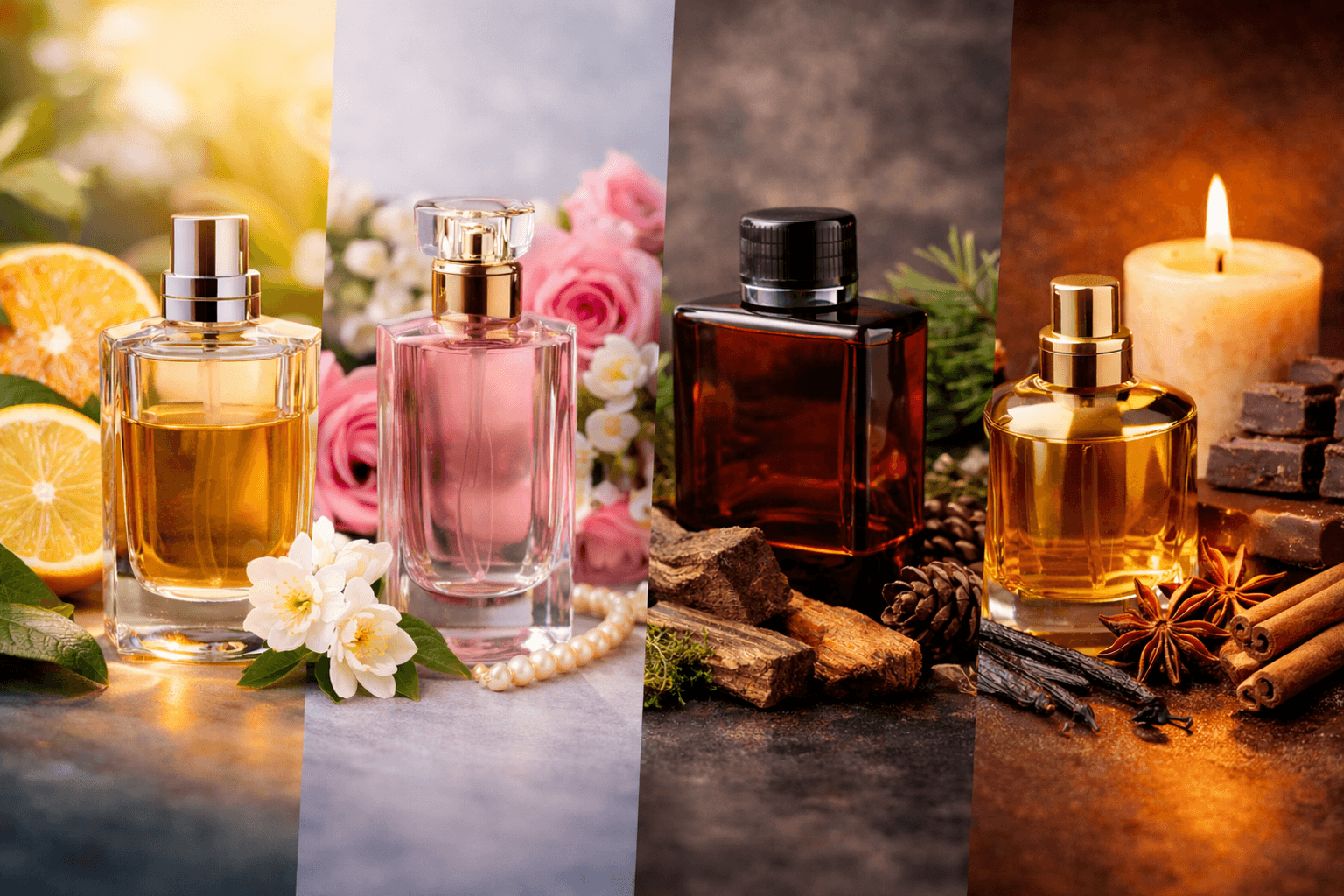 Các nhóm mùi nước hoa: Hướng dẫn đầy đủ giúp bạn hiểu và chọn đúng mùi hương